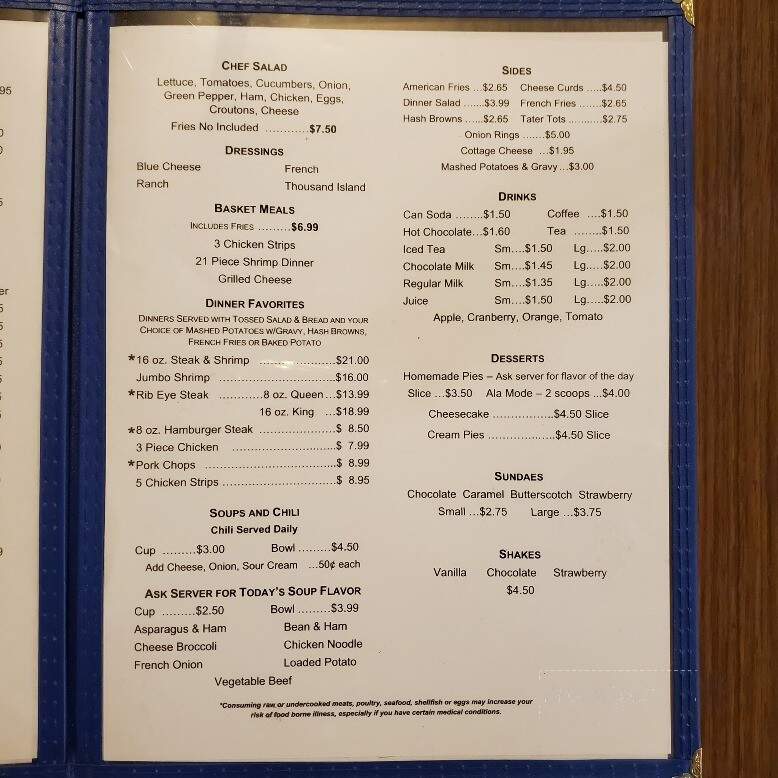 Chatter Box - Wild Rose, WI menu_pic