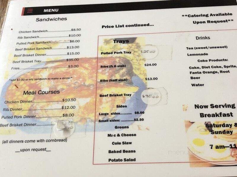 James Barbeque - Groveland, FL menu_pic