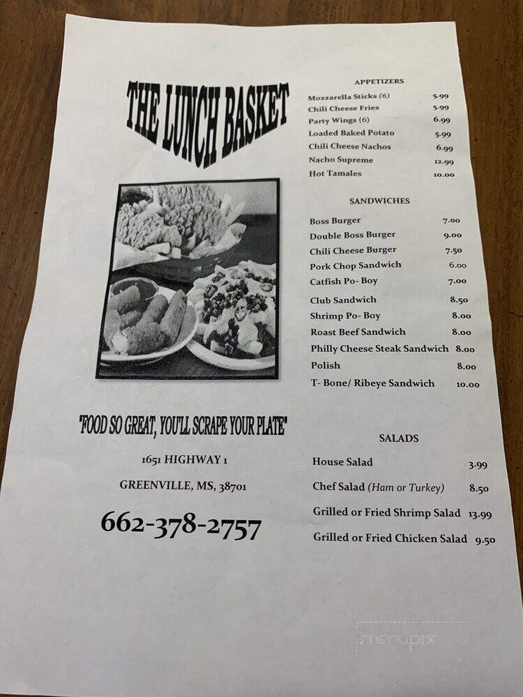 The Lunch Basket - Greenville, MS