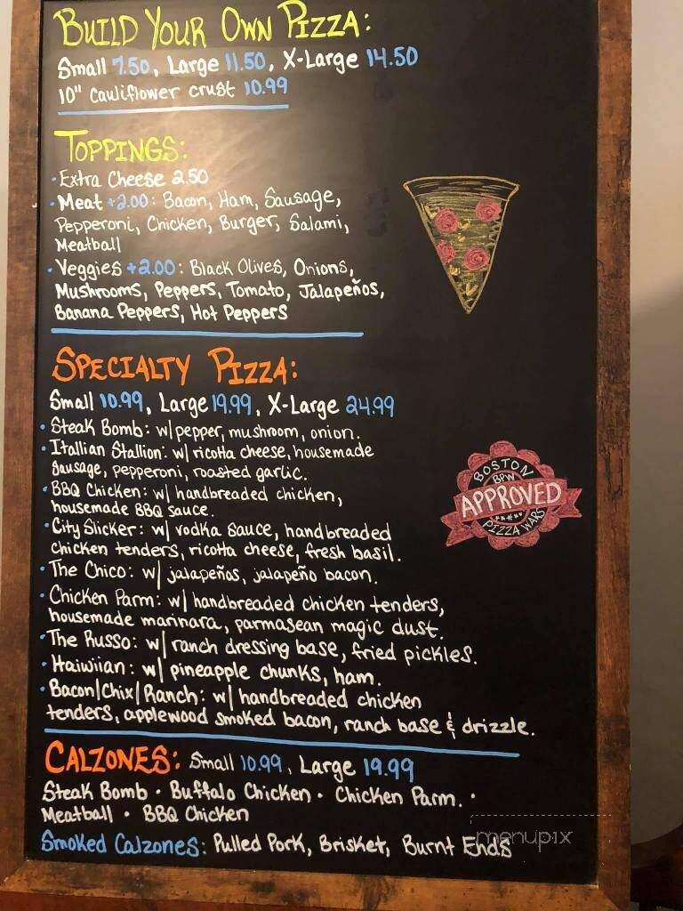 Smoking Guns BBQ - Ossipee, NH menu_pic