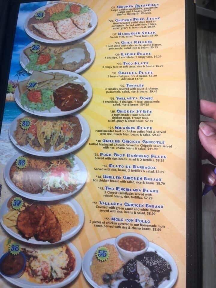 Taqueria Vallarta - Yoakum, TX menu_pic