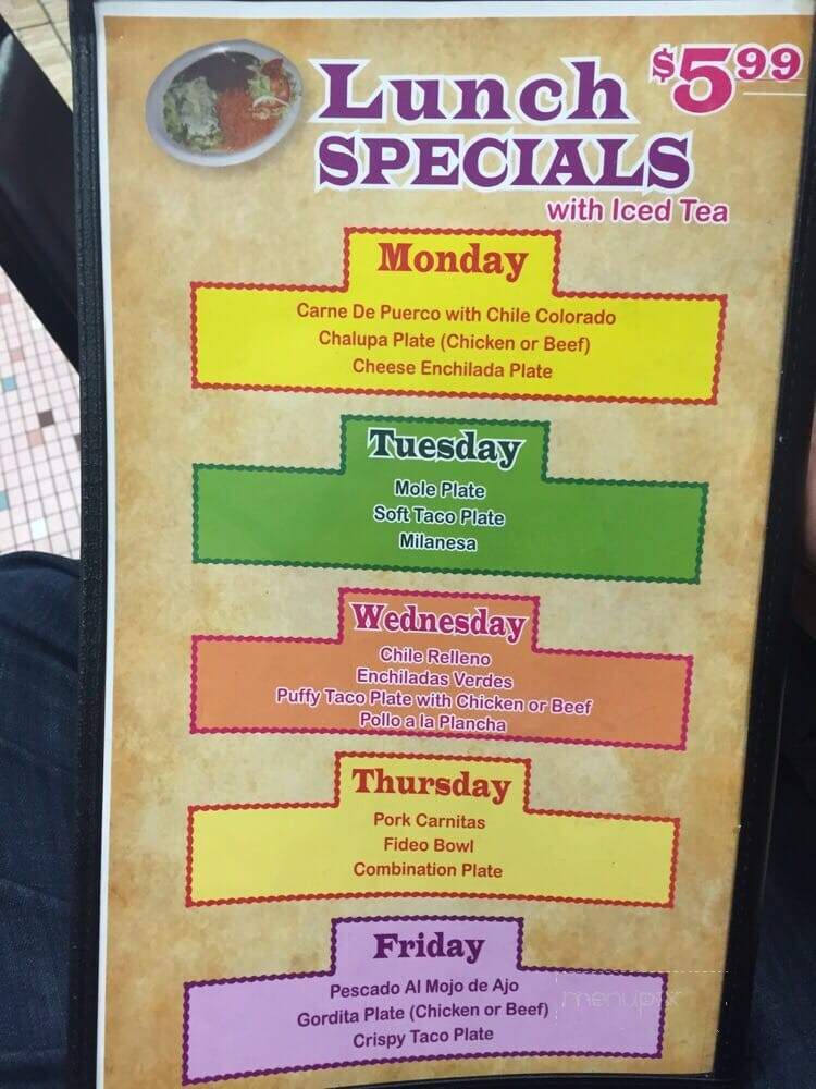 Mi Celayence Mexican Restaurant - San Antonio, TX menu_pic
