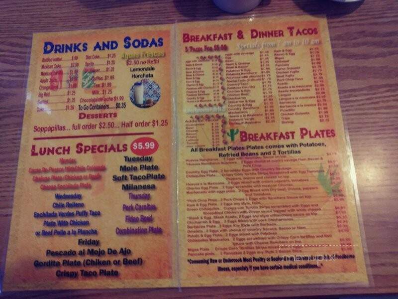 Mi Celayence Mexican Restaurant - San Antonio, TX menu_pic