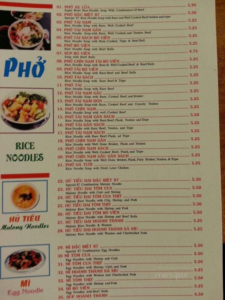 Pho 87 - Los Angeles, CA