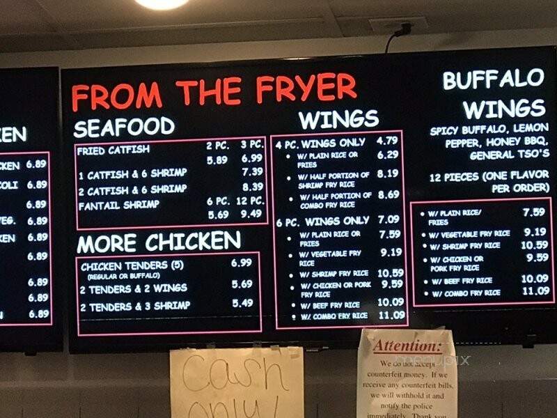Original Timmy Chan - Houston, TX menu_pic