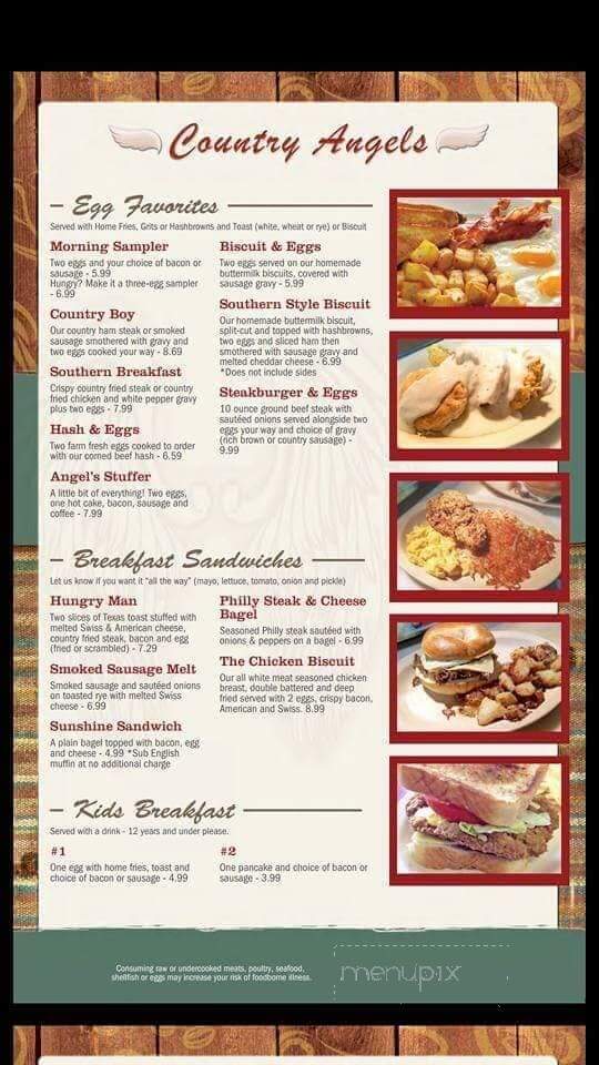 Country Angels - Polk City, FL menu_pic