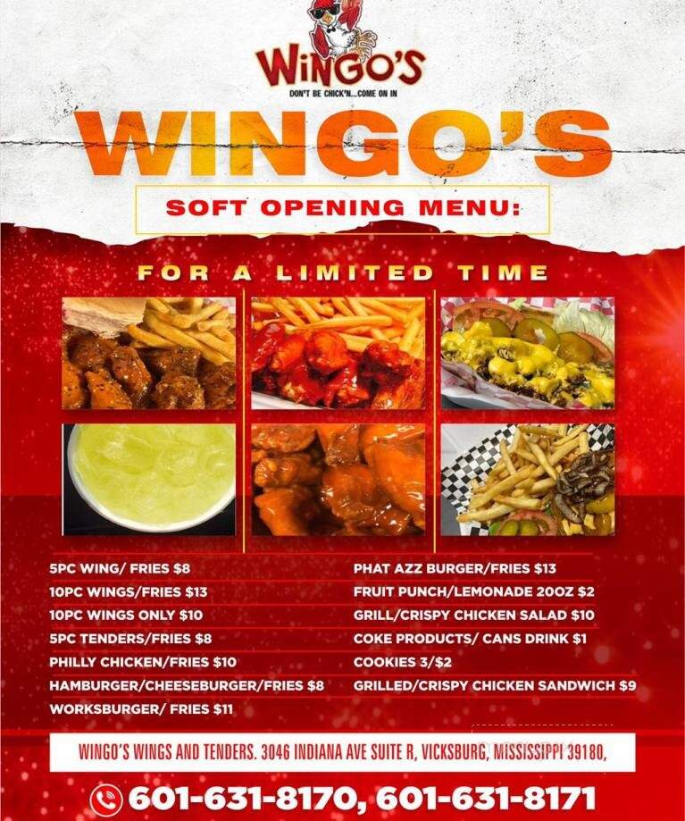 Wingo's Restaurant - Vicksburg, MS