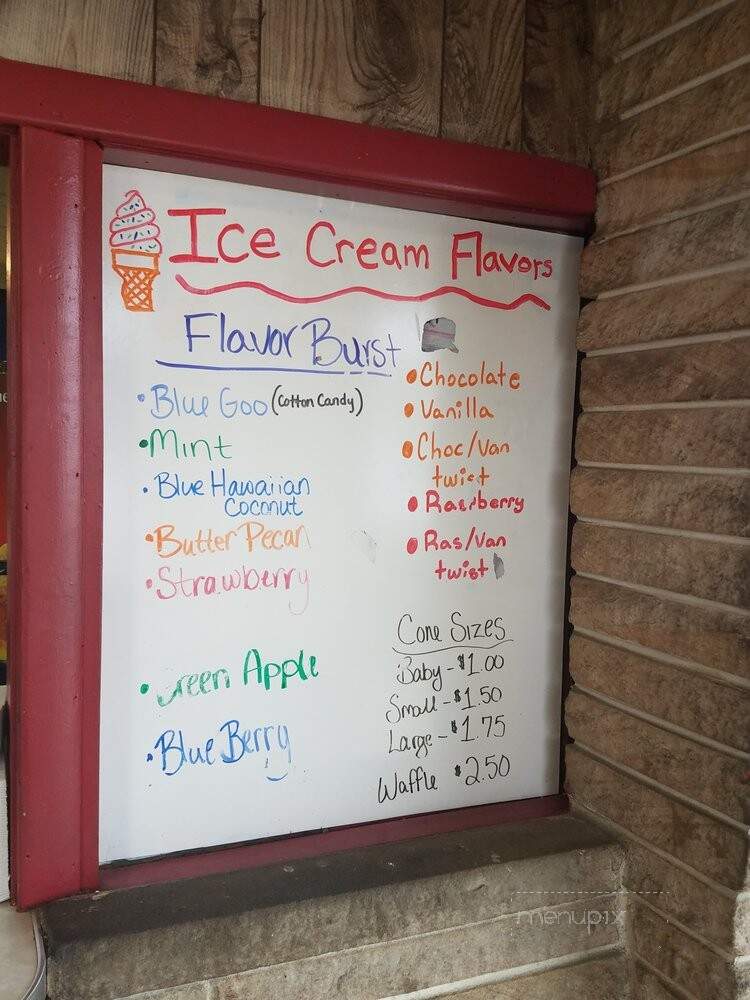 Orr's Drive In - Byesville, OH menu_pic