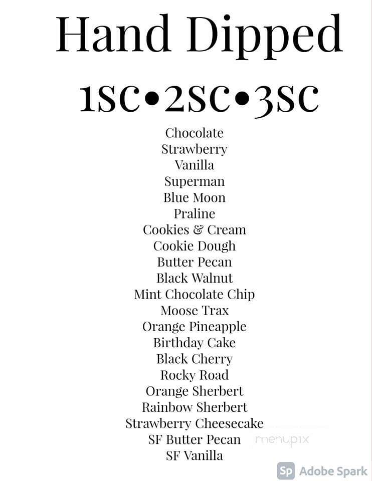 Dairy Twist - Connersville, IN menu_pic