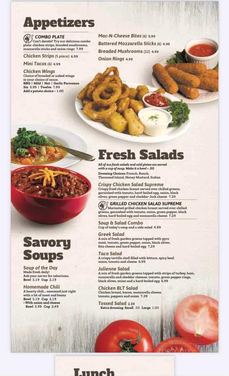 The Hornet's Nest - Heyworth, IL menu_pic