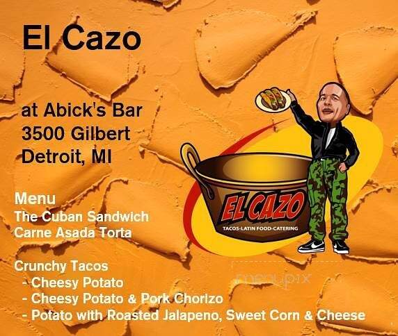 EL CAZO - Detroit, MI menu_pic