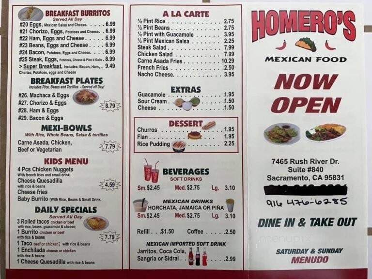 Homero's - Sacramento, CA
