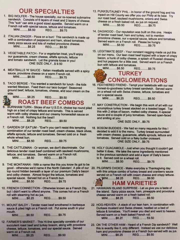 Lunch Box - Havre, MT menu_pic