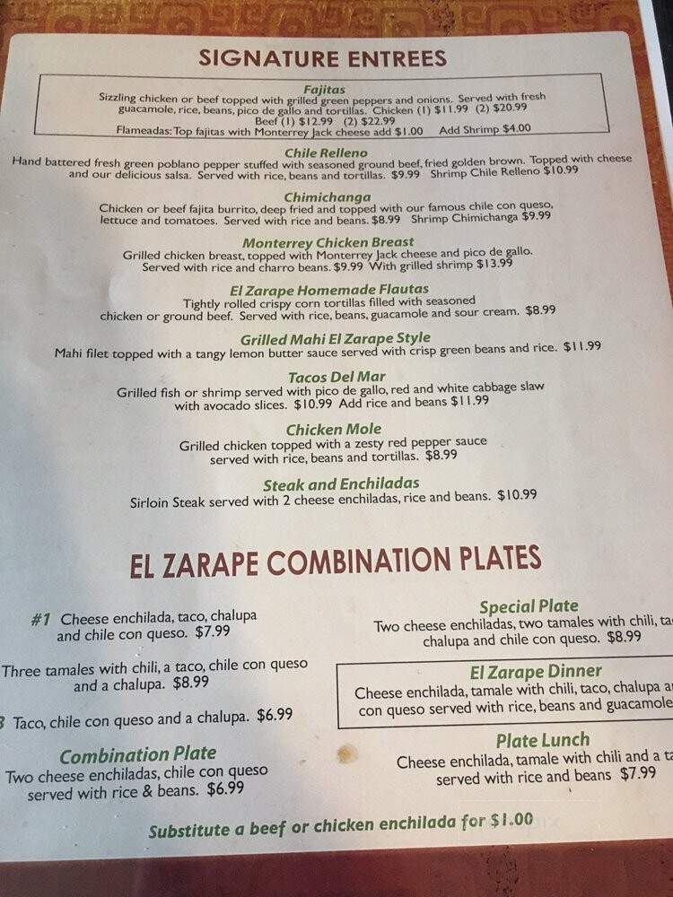El Zarape Cafe - Bay City, TX