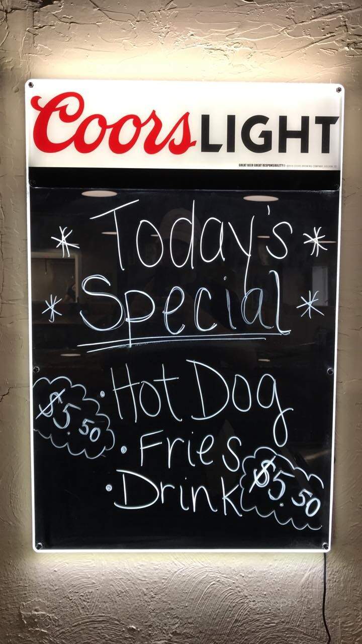 Slims Bar & Grill - Forest City, NC menu_pic