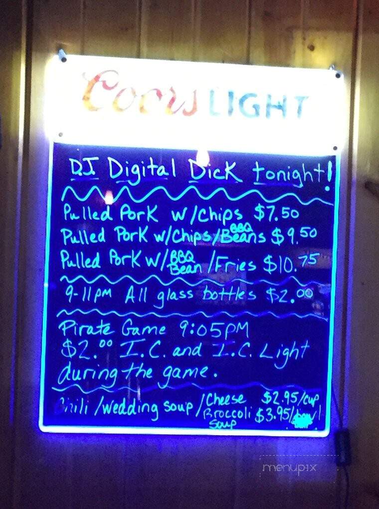 Harvey Run Inn - Freedom, PA menu_pic