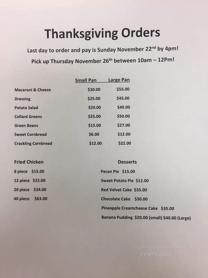 Country Love - Hahira, GA menu_pic
