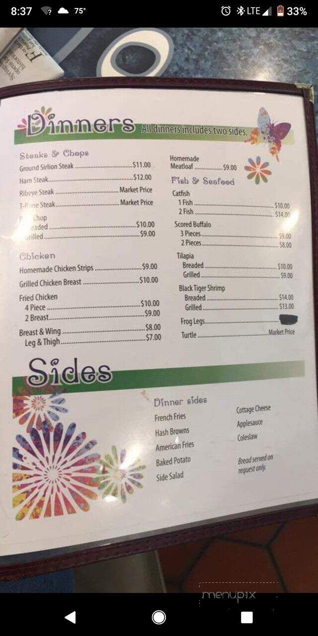 Bernadotte Cafe - Ipava, IL menu_pic