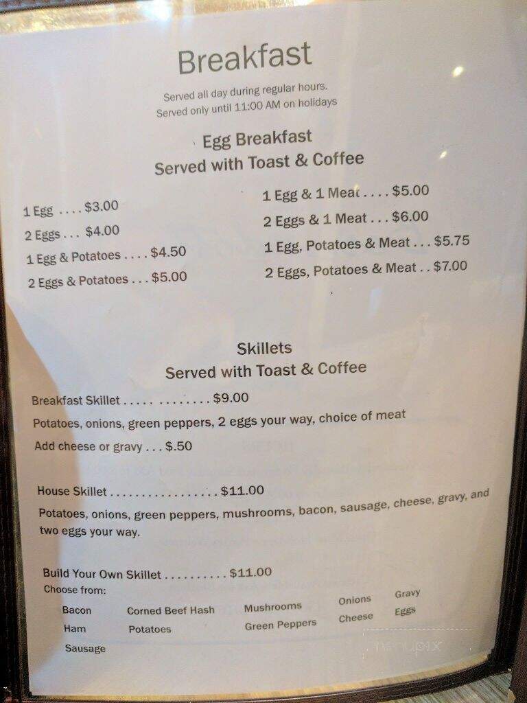 Bernadotte Cafe - Ipava, IL menu_pic