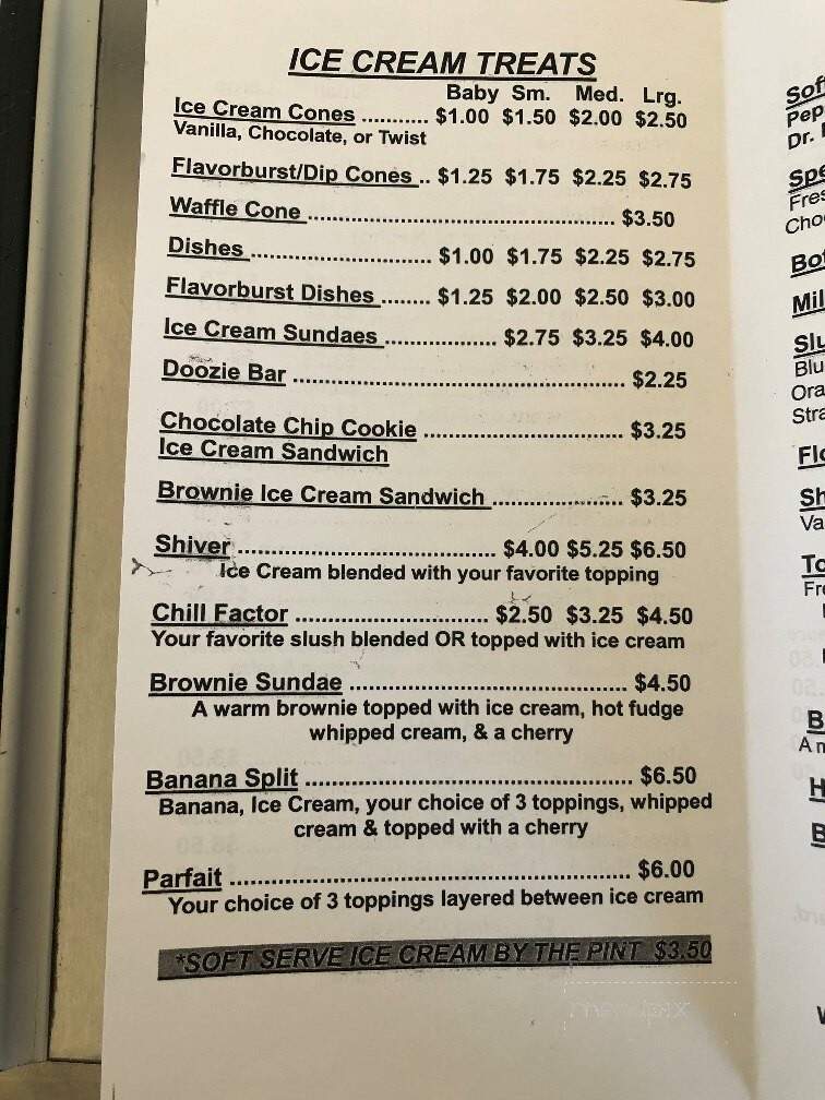 Dash Inn - Shelby, MT menu_pic