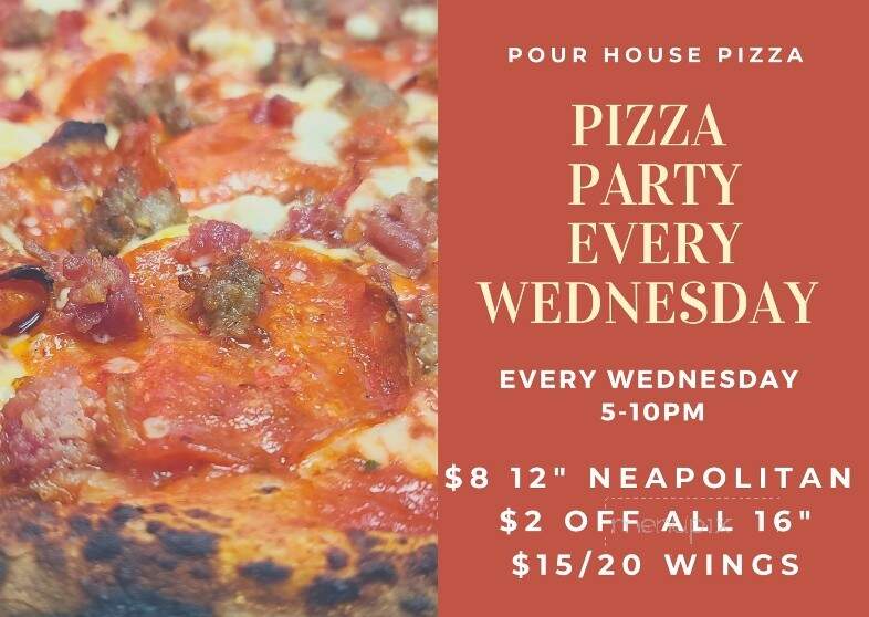 Pour House Pizza and Beer Garden - Hammond, LA menu_pic