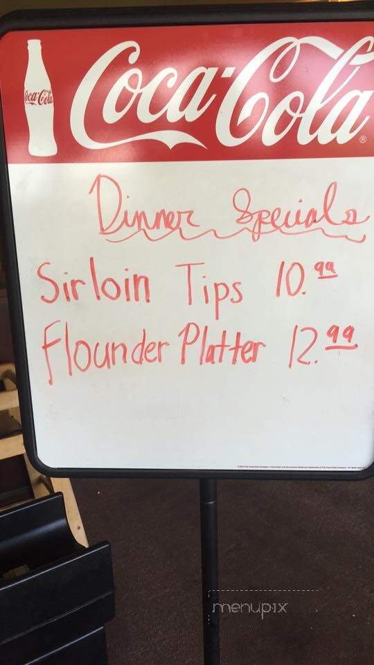 Goat Island Restaurant - Summerton, SC menu_pic