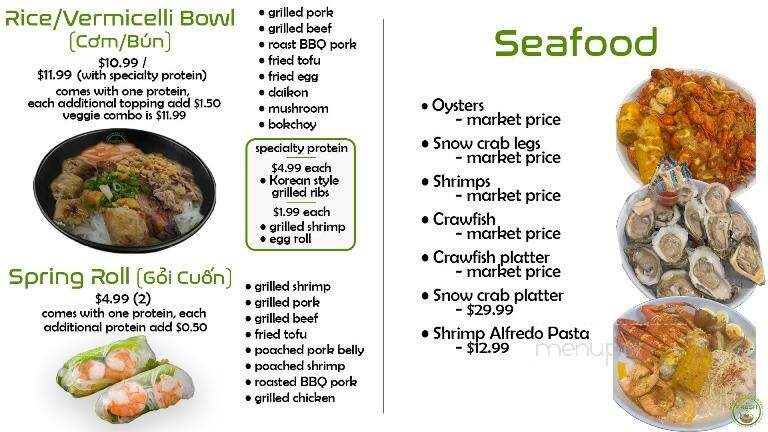 Fresh Vietnamese Bistro and Teahouse - D'Iberville, MS menu_pic