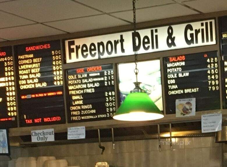 Freeport Deli & Grill - Freeport, NY menu_pic