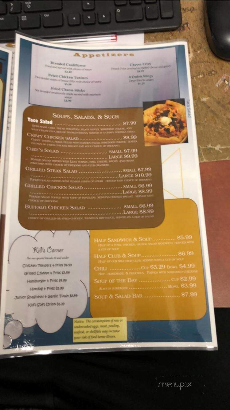 Roadhouse Restaurant - Kylertown, PA menu_pic