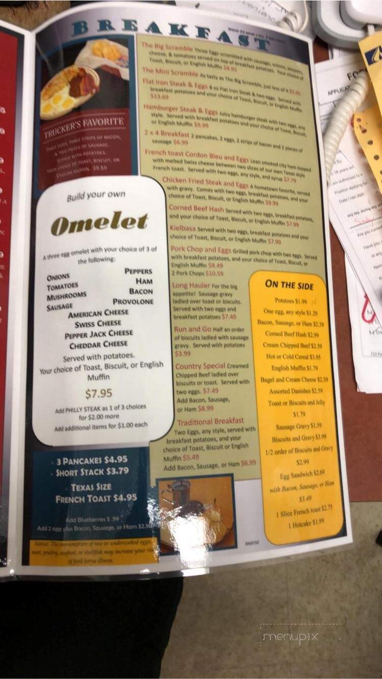 Roadhouse Restaurant - Kylertown, PA menu_pic