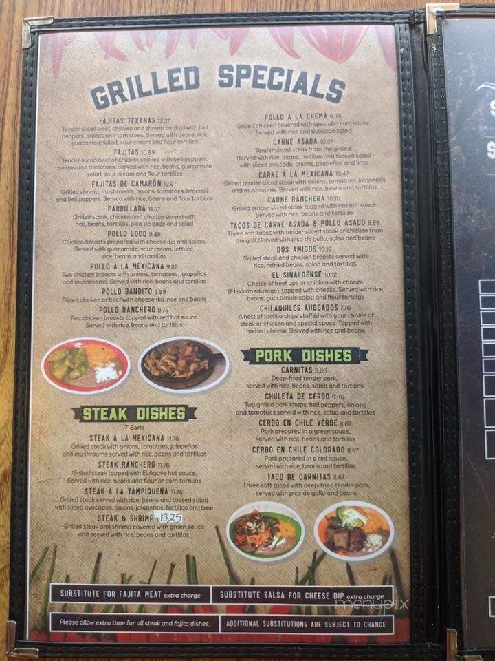 Hacienda Mexican Restaurant - Logan, WV menu_pic