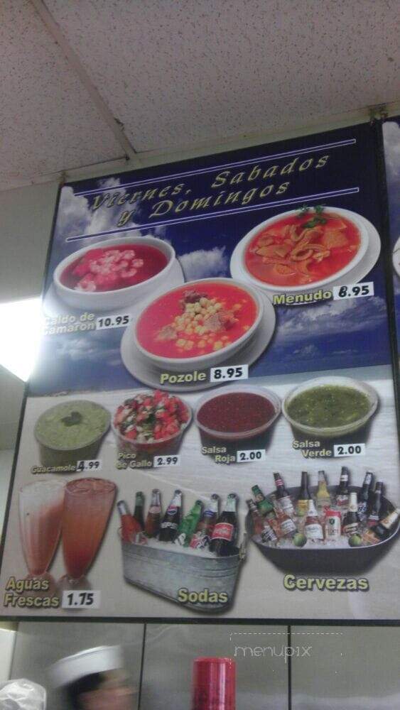 San Francisco Tienda Mexicana - Wilsonville, OR menu_pic
