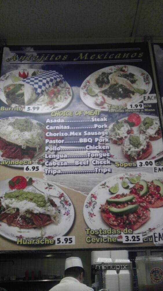 San Francisco Tienda Mexicana - Wilsonville, OR menu_pic