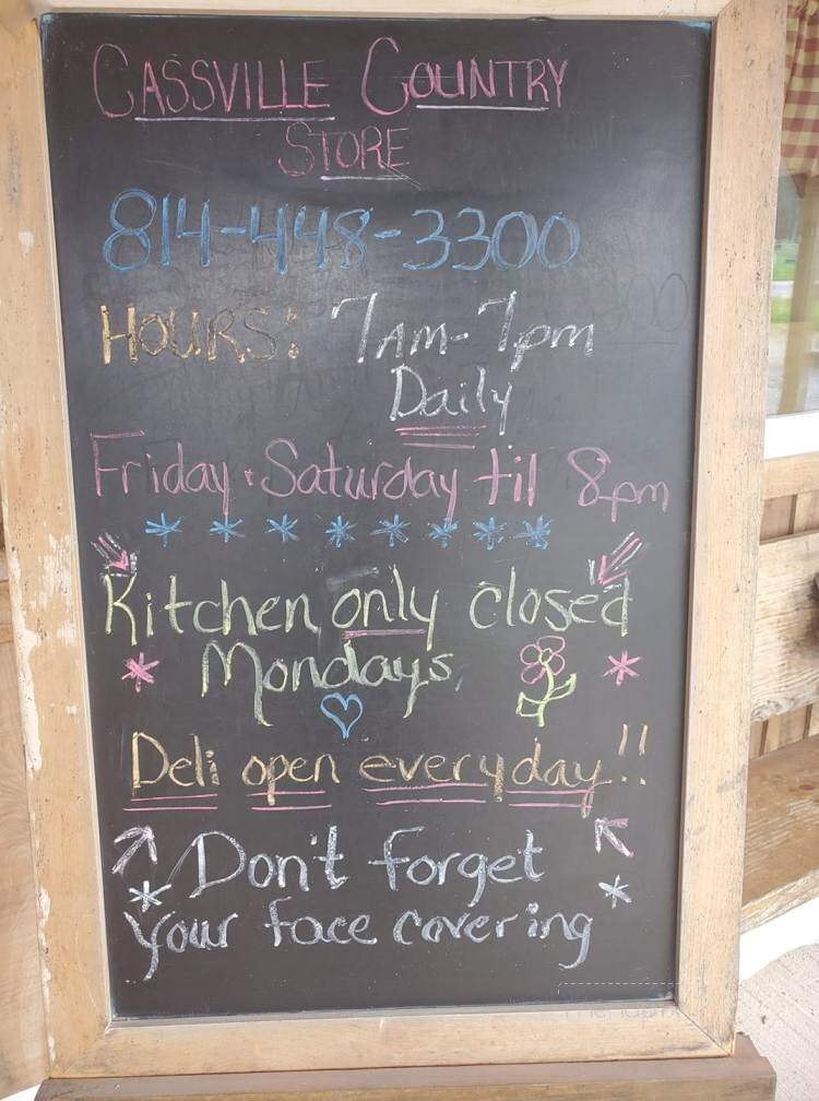 Cassville Country Restaurant - Cassville, PA