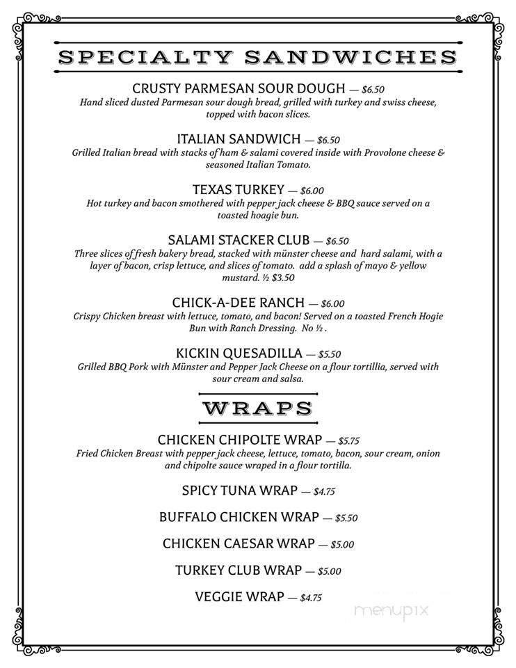 Bodi's Bake Shop - Twin Lakes, WI menu_pic