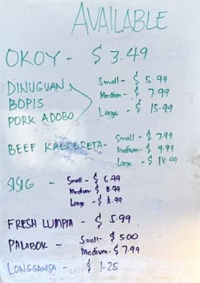 Pampanga's Bakery Artesia - Artesia, CA menu_pic