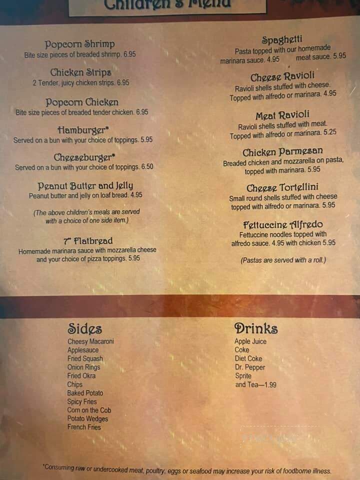 Cafe Magnolia - Scotts Hill, TN menu_pic