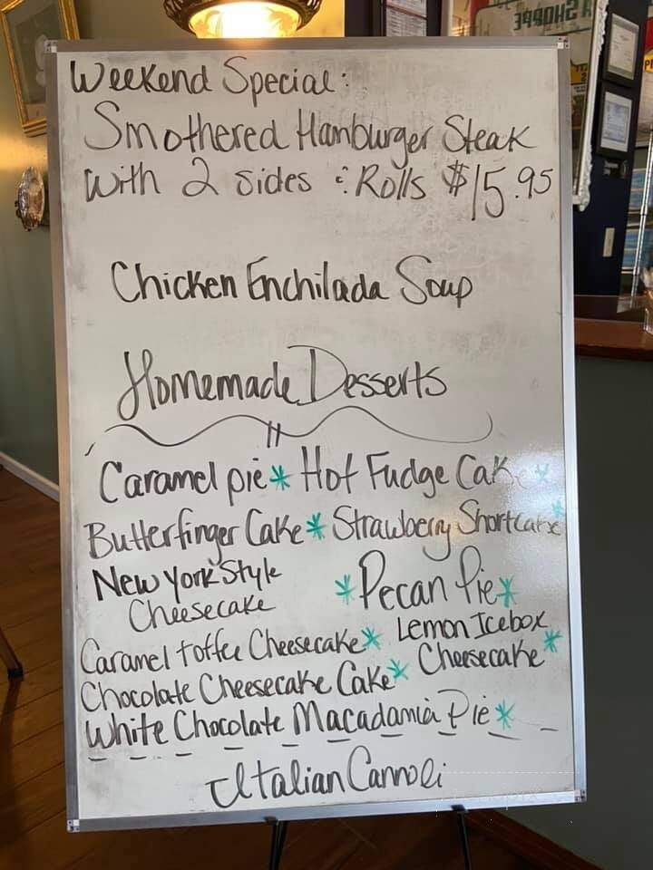 Cafe Magnolia - Scotts Hill, TN menu_pic