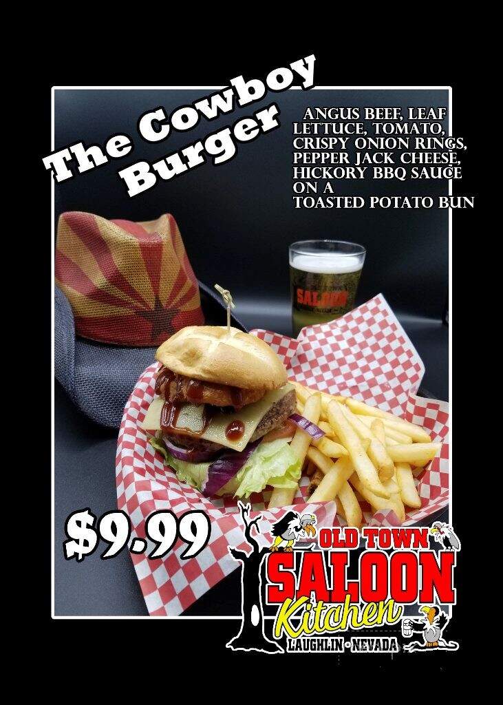 Old Town Saloon - Laughlin, NV menu_pic