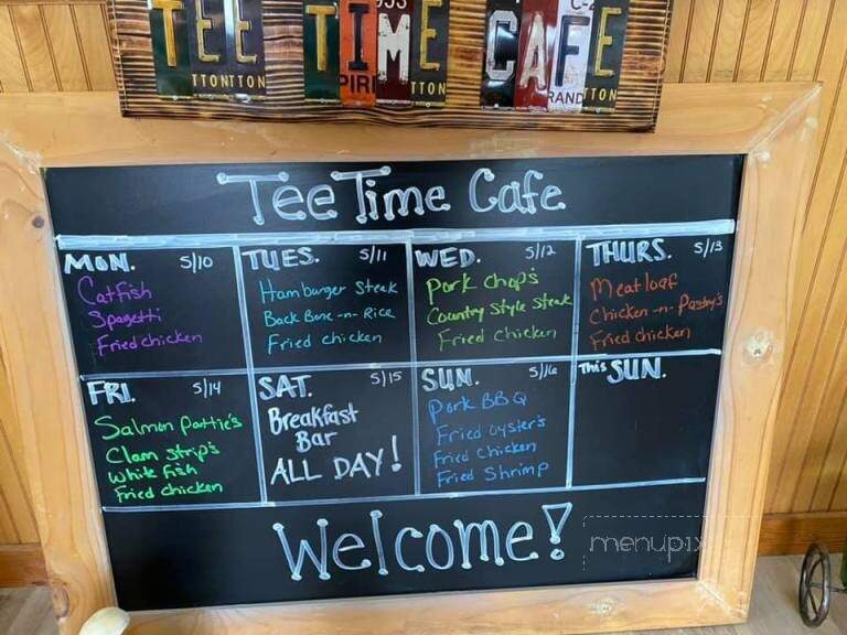 Tee Time Cafe - Shallotte, NC menu_pic
