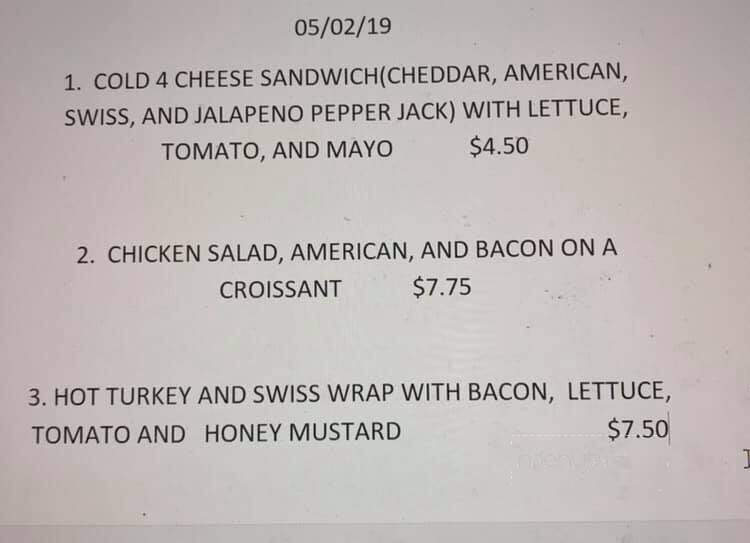 Bagel Town Cafe - West Milford, NJ menu_pic