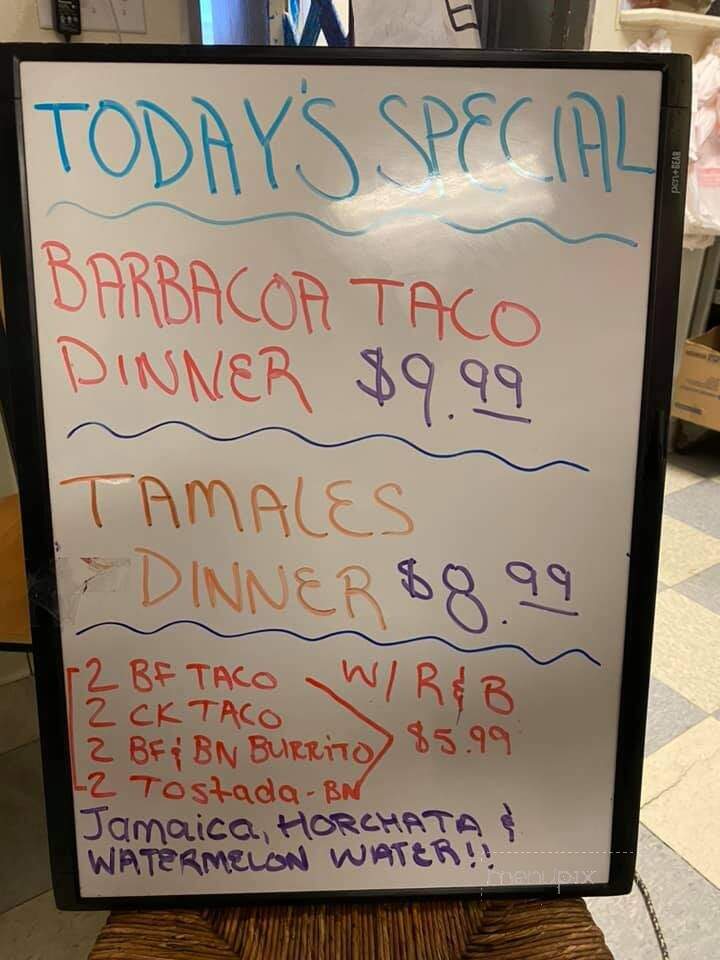 La Rosa Day Michuacan - East Moline, IL menu_pic