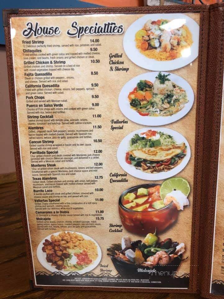Puerta Del Sol - Nashville, GA menu_pic