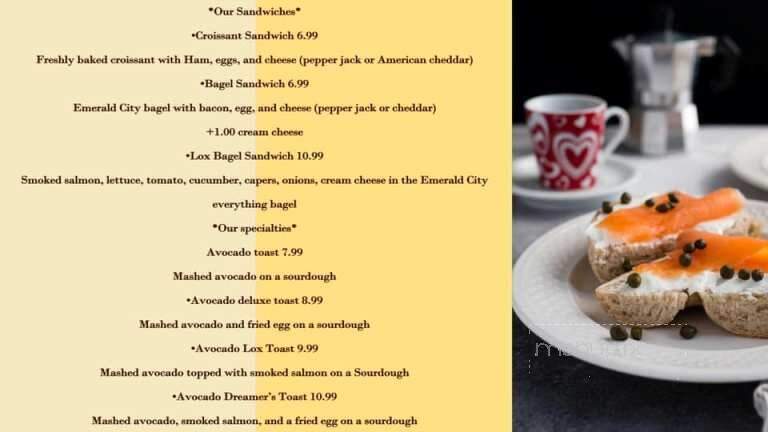 Jpresso - Atlanta, GA menu_pic