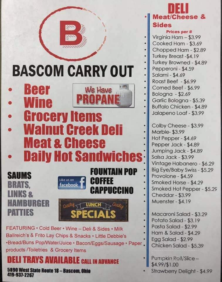 Bascom Carry-Out - Bascom, OH