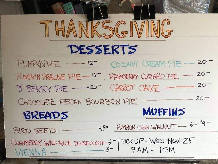 Smiling Pelican Bake Shop - Maiden Rock, WI menu_pic