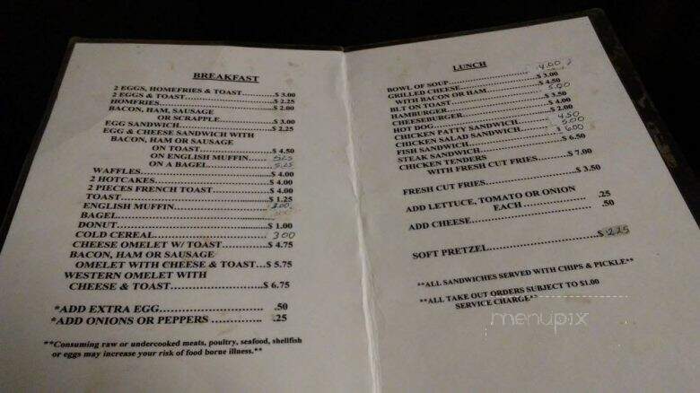 Country Coffee - New Providence, PA menu_pic