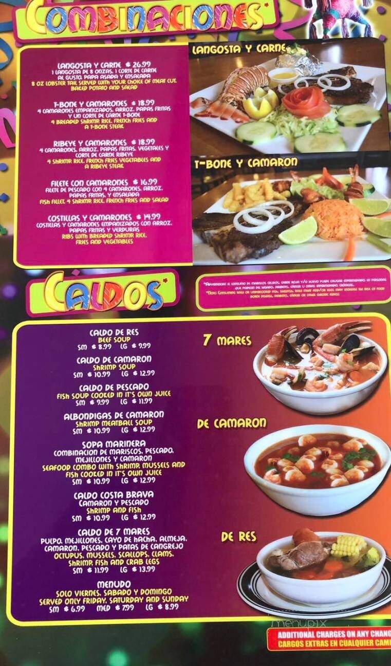 Viva Mexico - Albuquerque, NM menu_pic