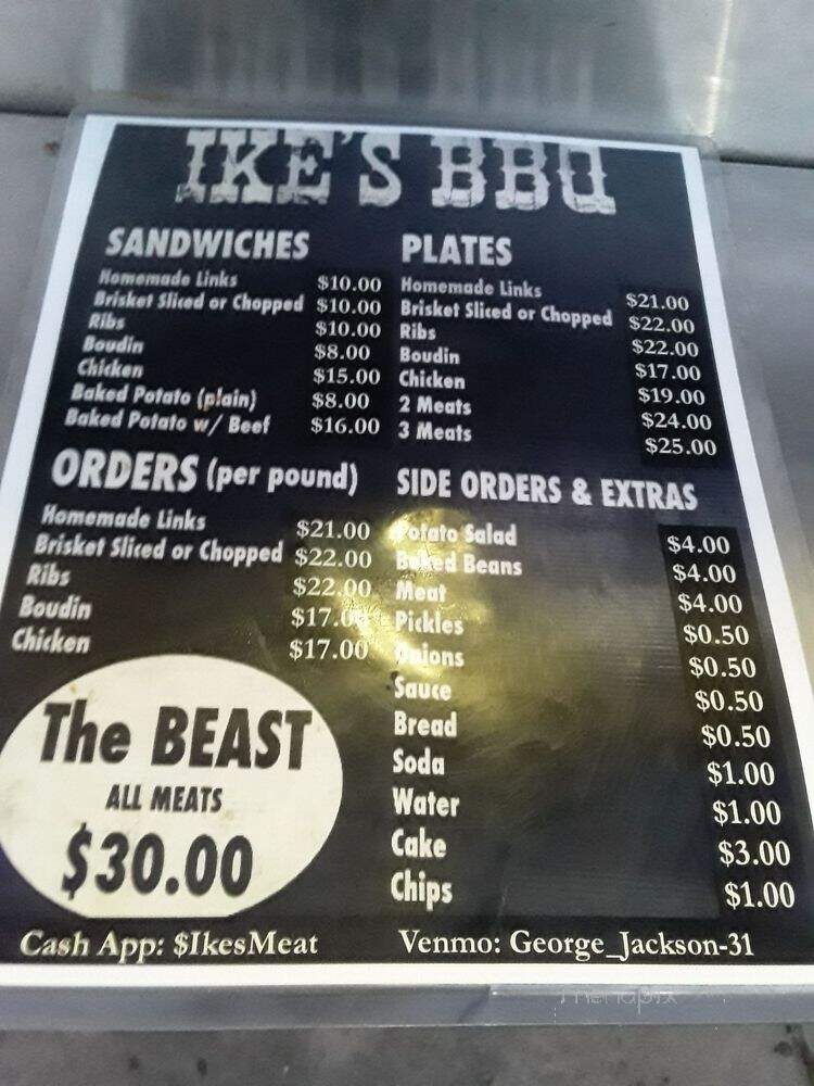 Ike's BBQ - Houston, TX