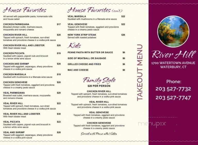 Riverhill Resturant - Waterbury, CT